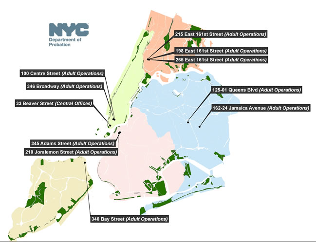 Adult Court Locations