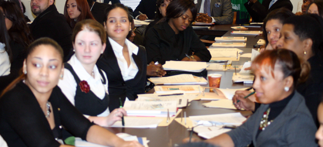 New DOP staff receive training
