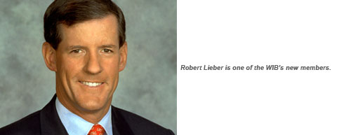 Robert Lieber is one of the WIB's new members.
