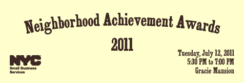 2011 Neighborhood Achievement Awards