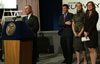 Mayor Bloomberg and Heidi Klum