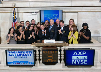 Mayor Bloomberg and American Express CEO Kenneth Chenault Launch Small Business Saturday