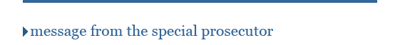 message from the special prosecutor
