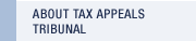 About Tax Appeals Tribunal