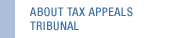 About Tax Appeals Tribunal