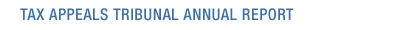 Tax Appeals Tribunal Annual Report