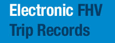 Electronic FHV Trip Records