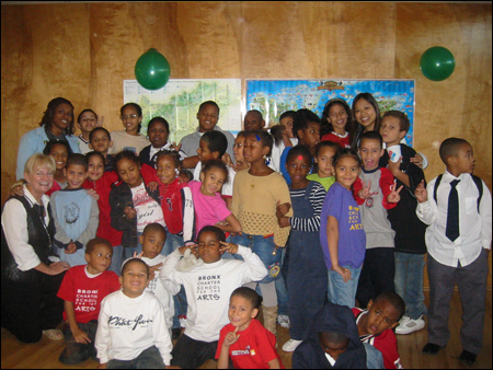IEEP student participants at Hunts Point Computer Resource Center, 
Bronx
