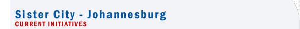 Johannesburg Current Initiatives