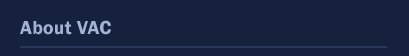 About VAC