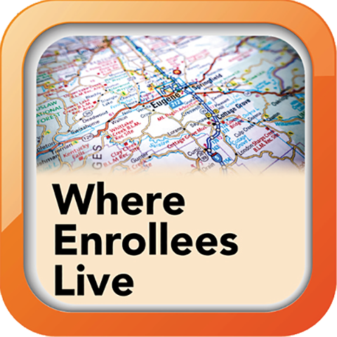 Where Enrollees Live 