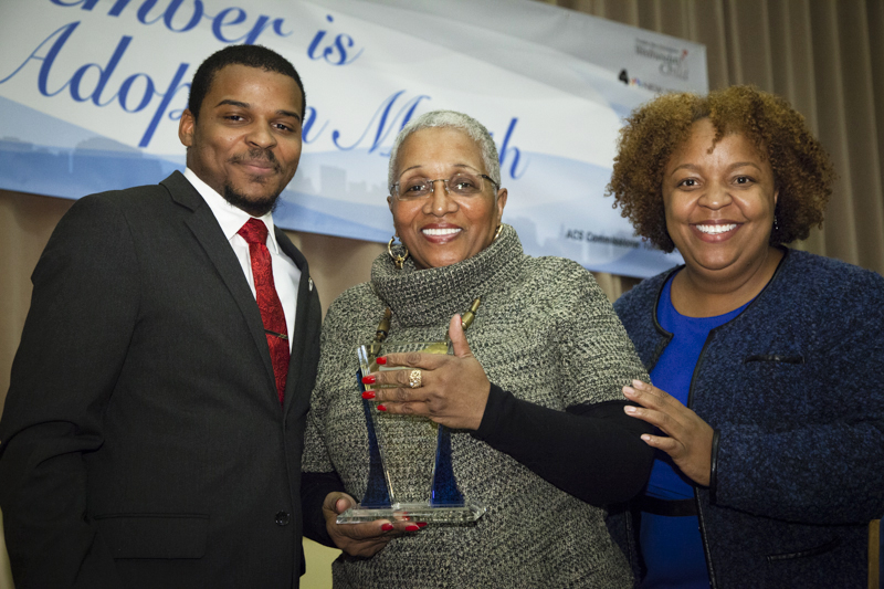 Christopher Lynn-Logue, Dr. Grace Zarate and Deputy Commissioner Benita Miller