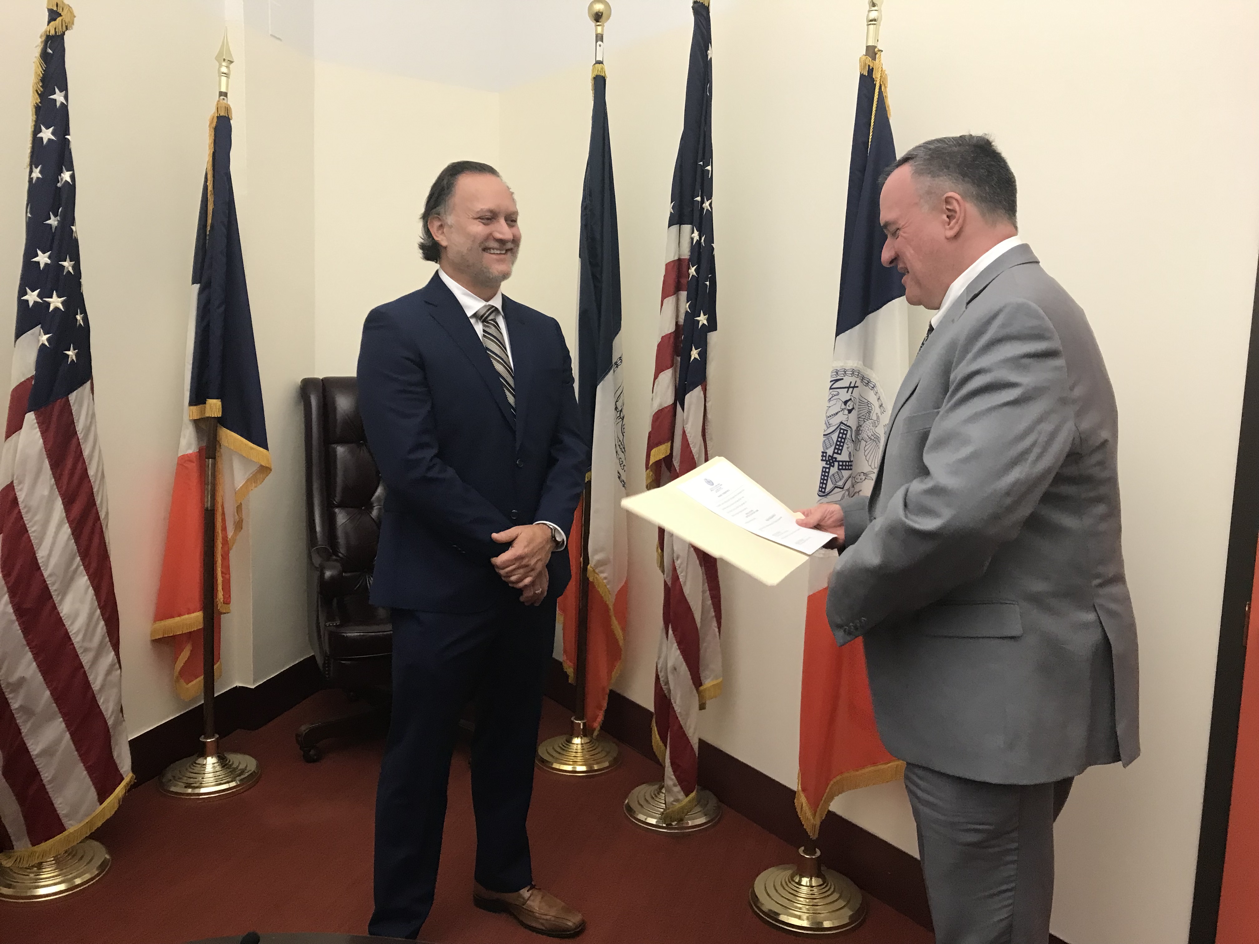 Swearing in of Marek Tyszkiewicz, September 23, 2022