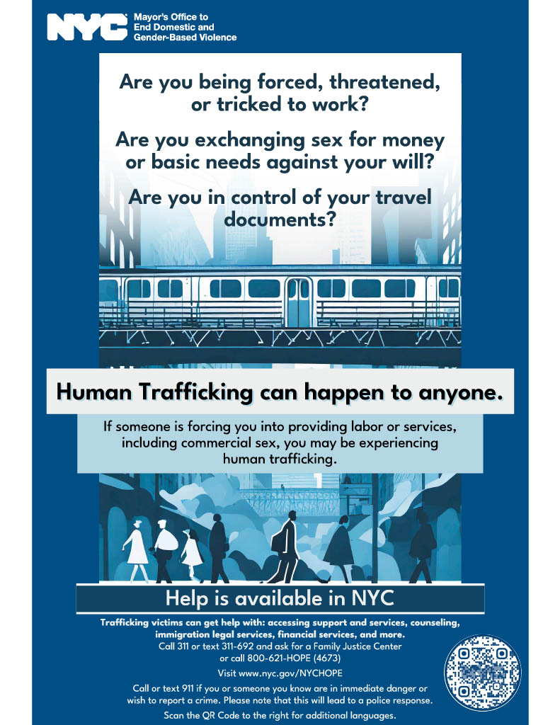 Human Trafficking Flyer