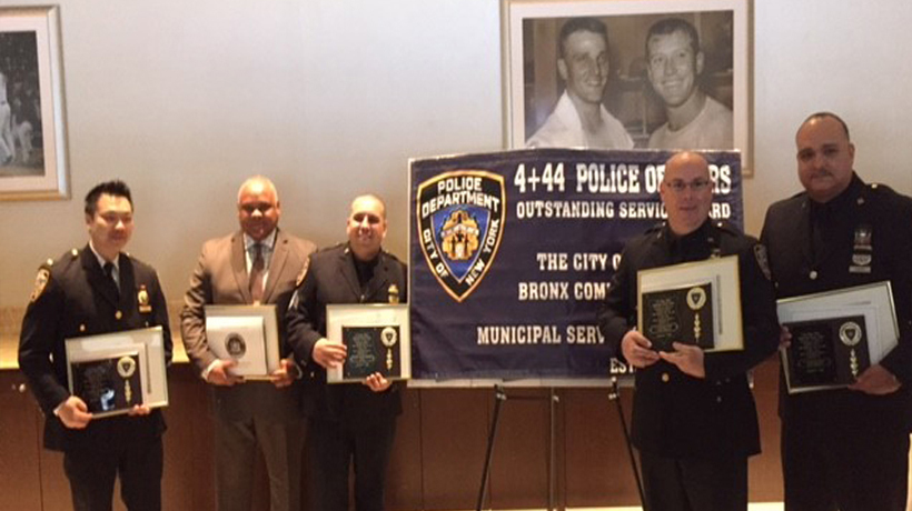 Honorees of the 4+44 Outstanding Service Awards.
                                           