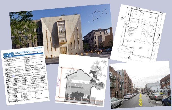 Collage of architectural images
                                           