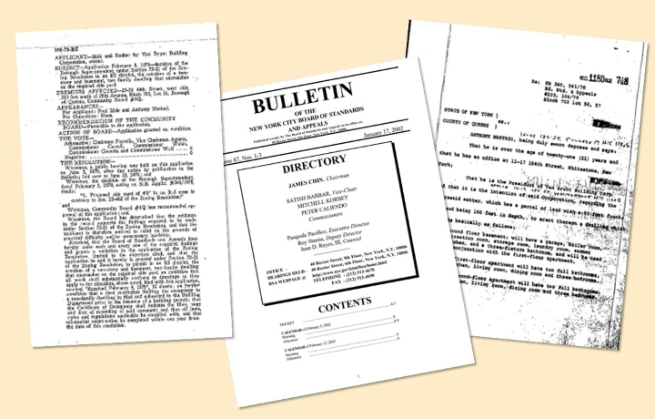 Historic BSA documents
                                           
