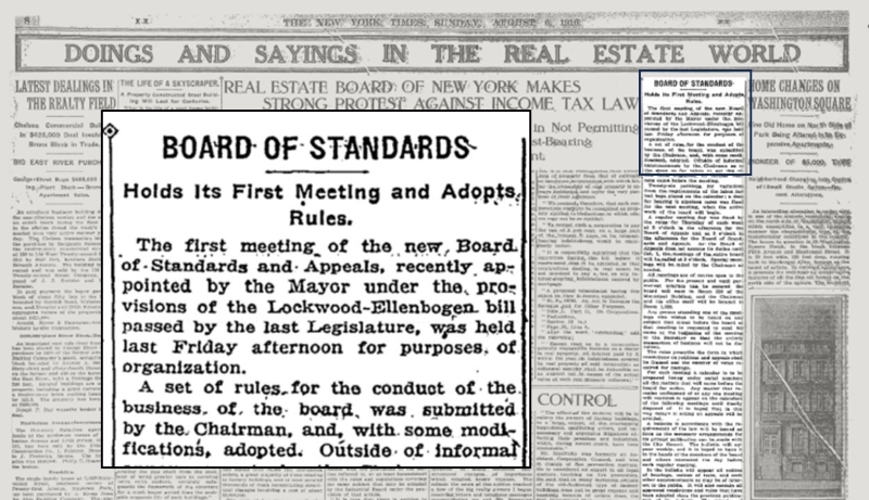 Image of a New York Times article  announcing first BSA meeting in 1916