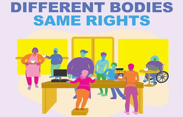 Different Bodies, Same Rights. Height & Weight Discrimination is Illegal in NYC
                                           