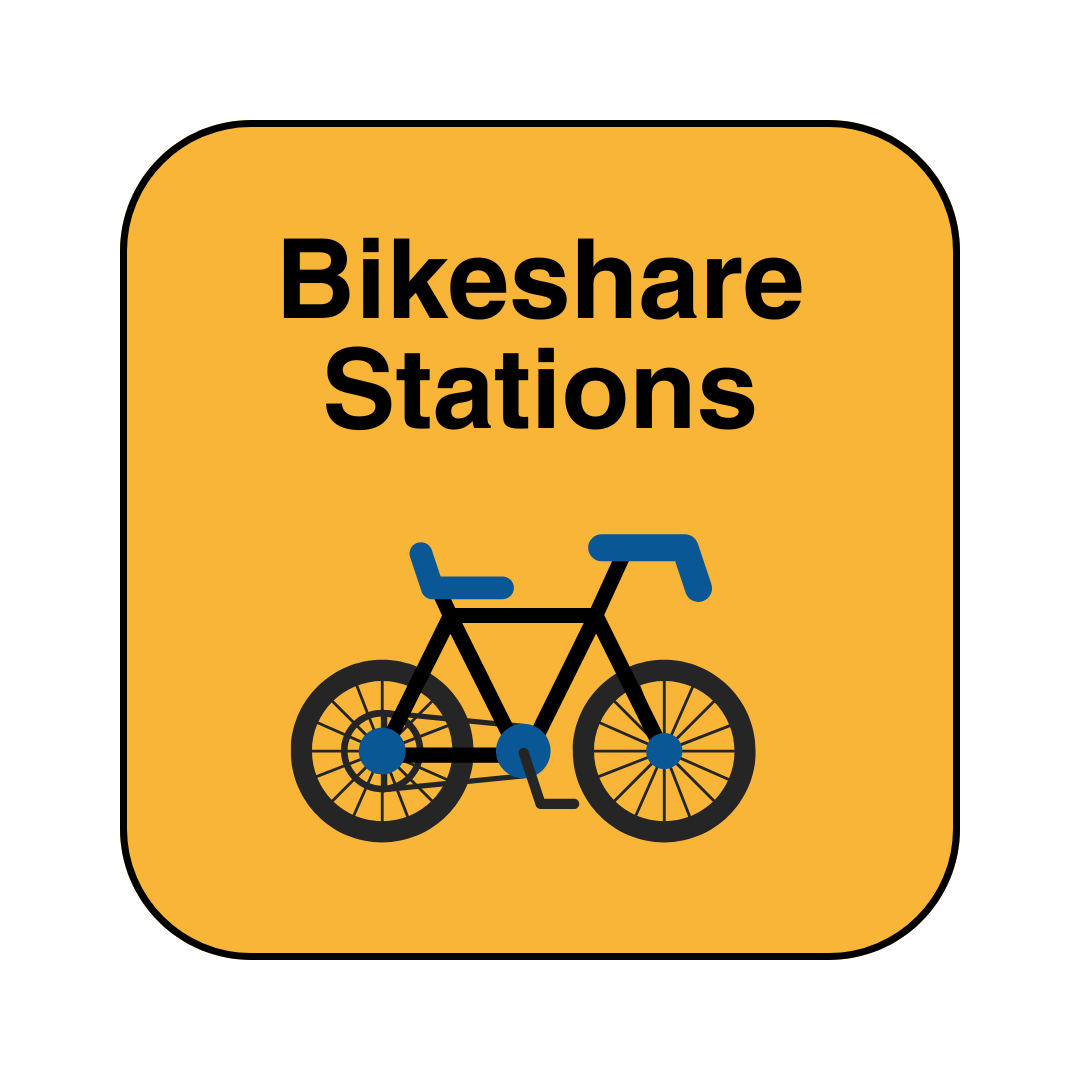 image of button with yellow background and an image of a bike