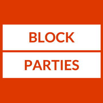 Text: Block Parties