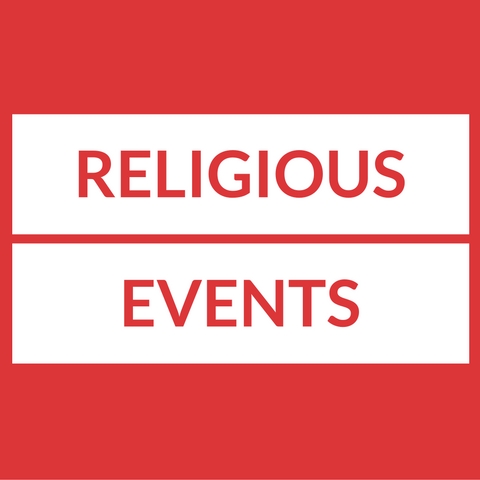 Text: Religious Events
