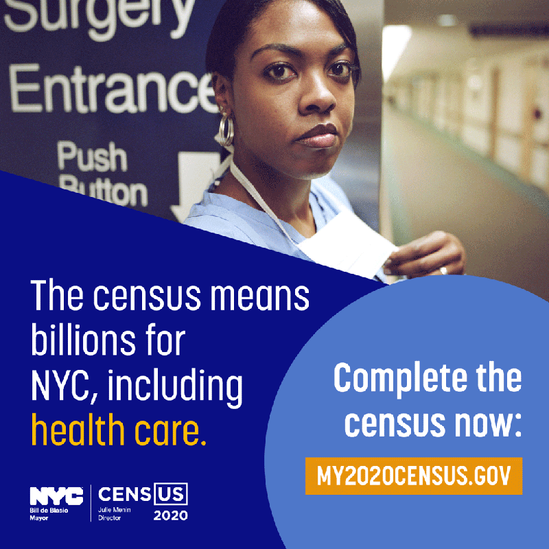 The census means billions for NYC, including health care.