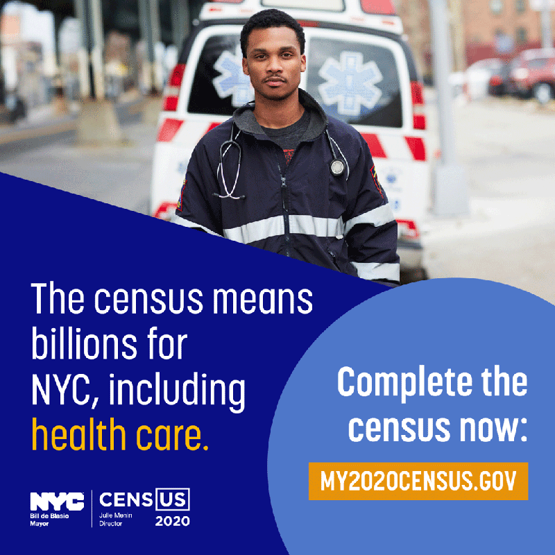 The census means billions for NYC, including health care.