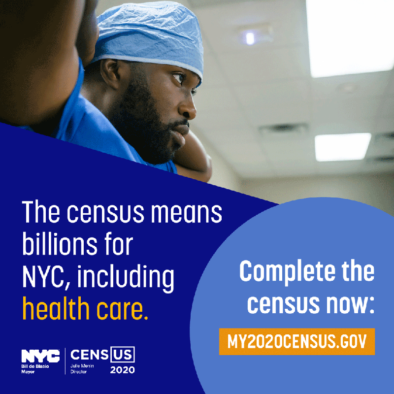 The census means billions for NYC, including health care.