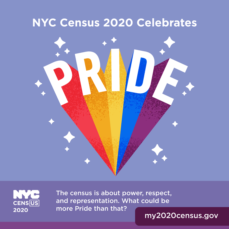 NYC Census Celebrates Pride