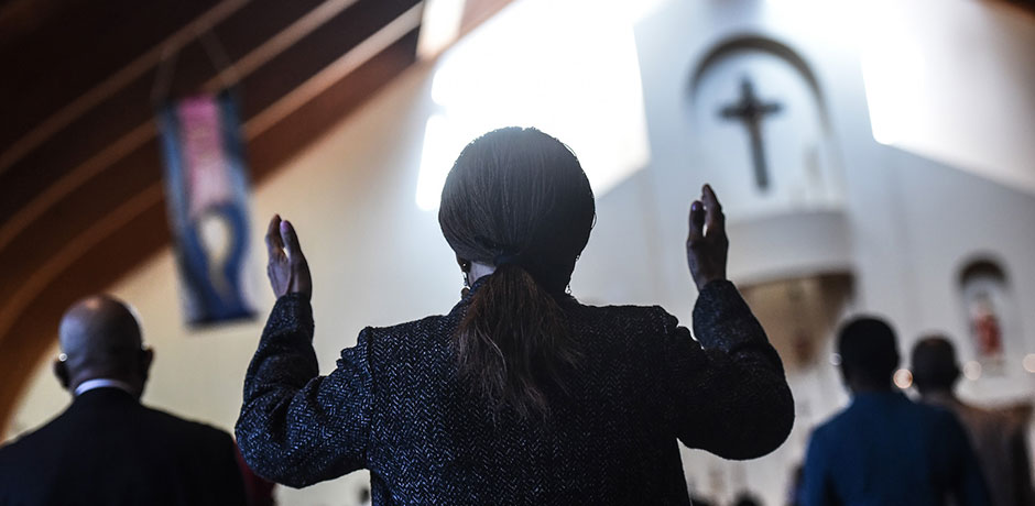 Photo of Person in a Church