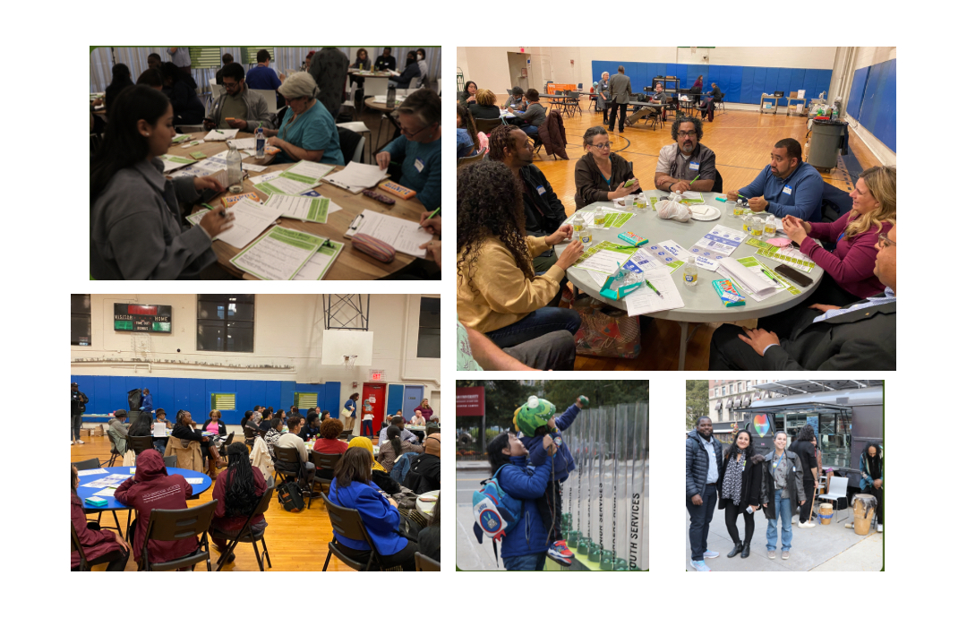 Photo Collage of CEC interpreters at select poll sites