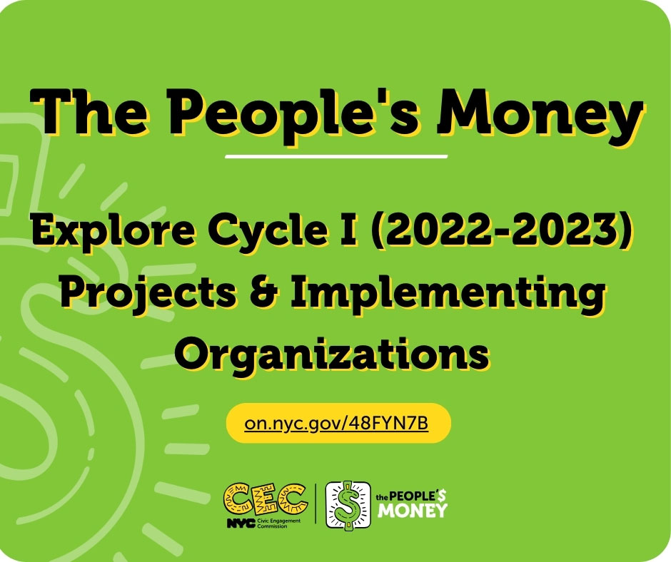 Explore The People’s Money funded projects and implementing organizations 