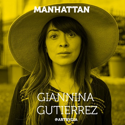 Manhattan Giannina Gutierrez @artbygia