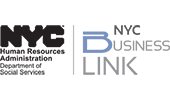Logo of the NYC Human Resources Administration’s Business Link workforce services