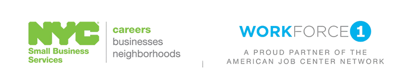 Logo of the NYC Department of Small Business Services’ Workforce1 Career Center network
