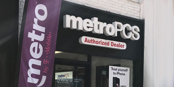 Storefront photo of a Metro by T Mobile business in NYC