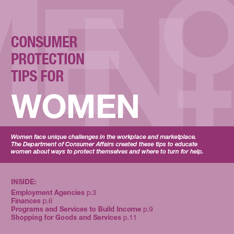 Consumer Protection Tips for Women