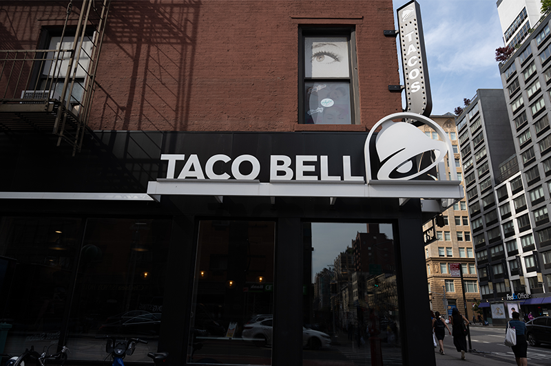Taco Bell Storefront
                                           