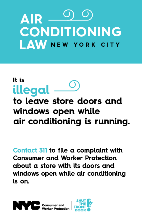 Air Conditioning Law Sign
