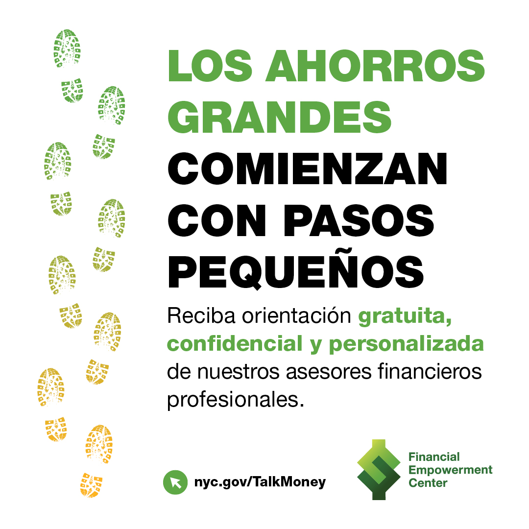 Spanish version of Financial Empowerment Centers campaign ad