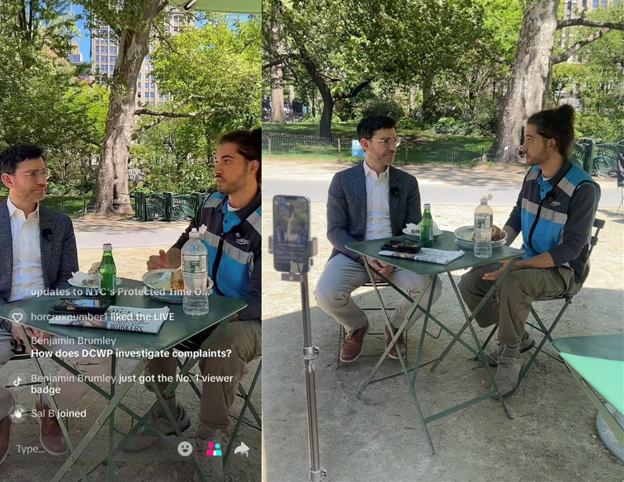 Photos from TikTok Live