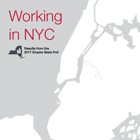Report cover Working in NYC: Results from the 2017 Empire State Poll