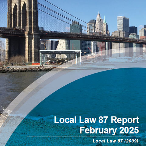 Local Law 87 Fiscal Year 2024 report cover page