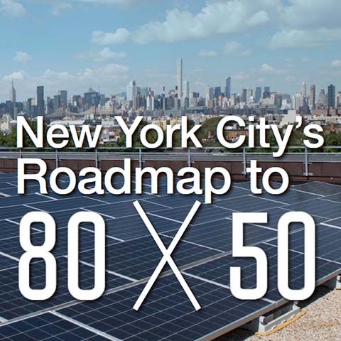 New York City's Roadmap to 80 x 50, 2016
