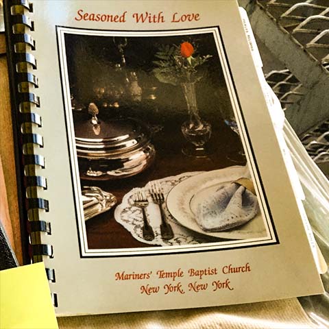 Mayor Dinkins - Mariners Temple Baptist church Cookbook