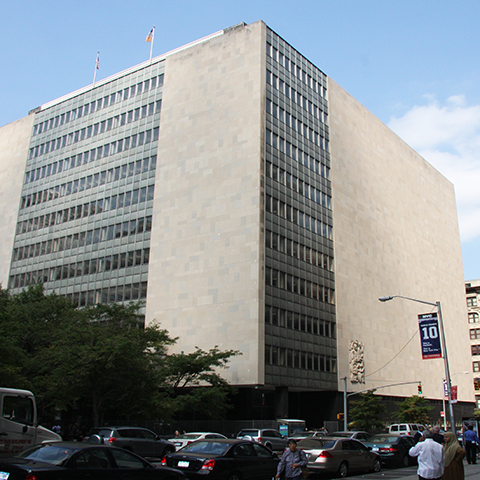 Manhattan Criminal Courthouse, 100 Centre