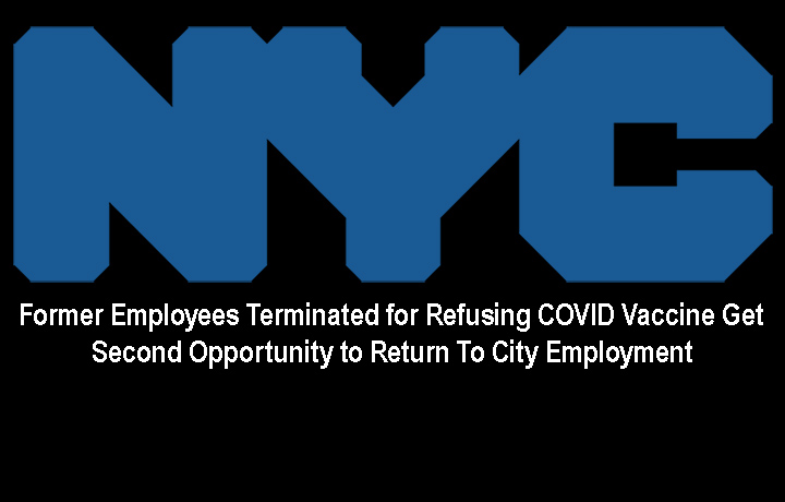 N Y C logo on a black background.
                                           