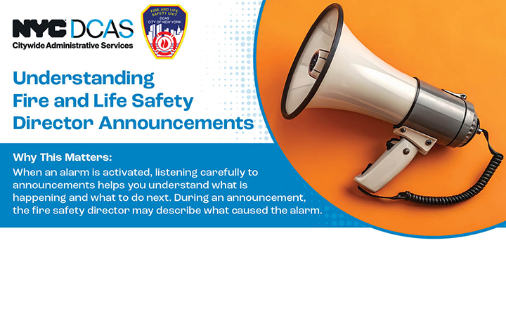 bullhorn on an orange background 