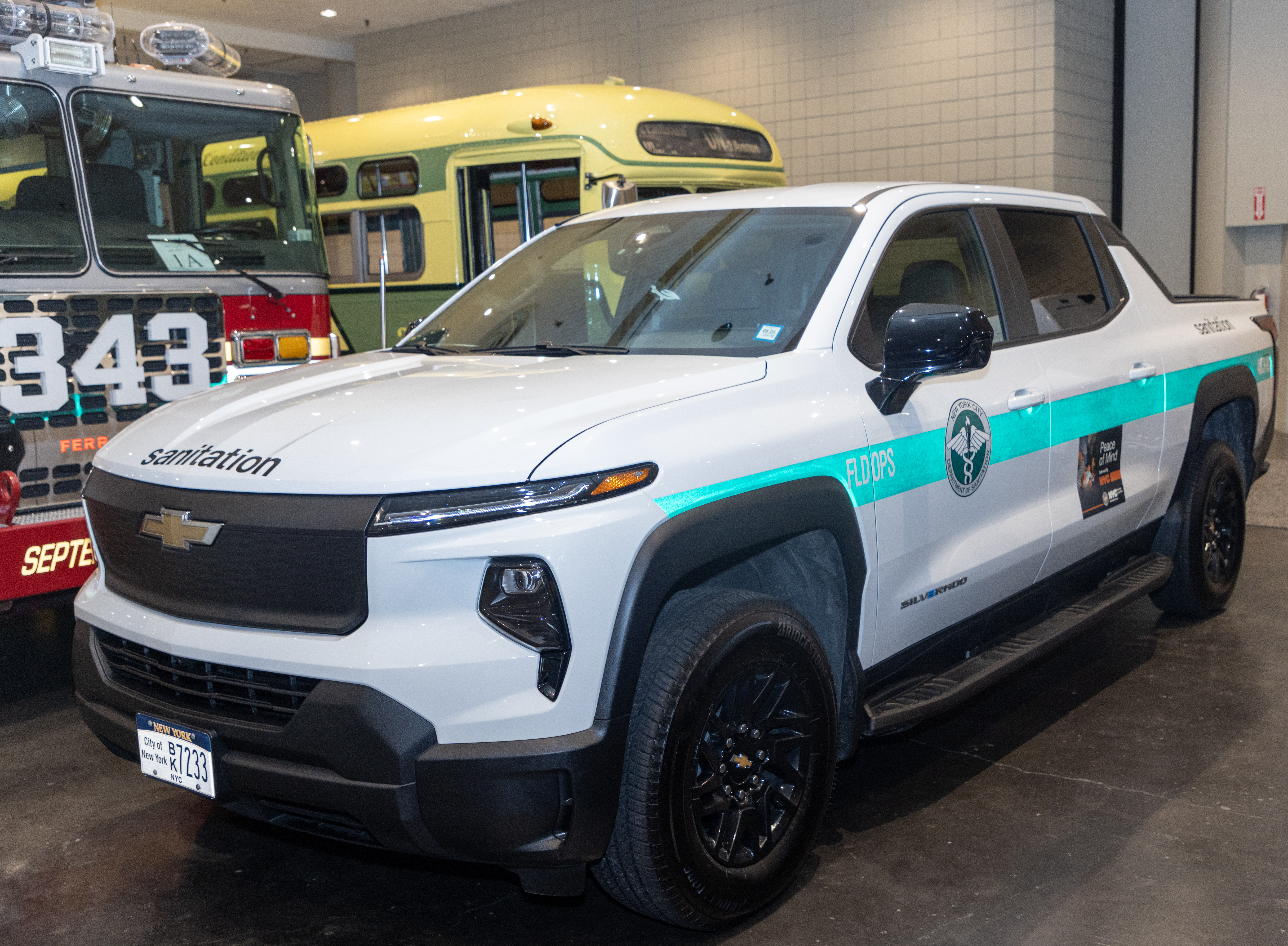 DSNY Chevy Silverado Electric Pickup Truck